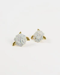 Fable England Enamel Hydrangea Earrings