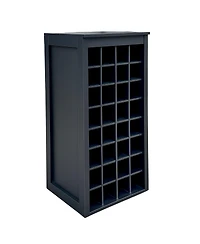 Flynama Modular 32-Bottle Wine Bar Buffet Cabinet
