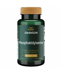 Swanson Phosphatidylserine 100 Milligrams 90 Softgels