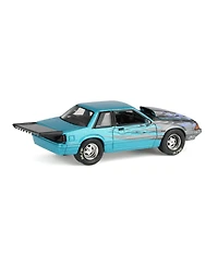 Greenlight 1/64 1990 Ford Mustang Fox Body Drag Car, Wraps Series