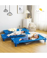 Sugift 52 x 23 Inch Pack of 6 Kids Stackable Daycare Rest Mat