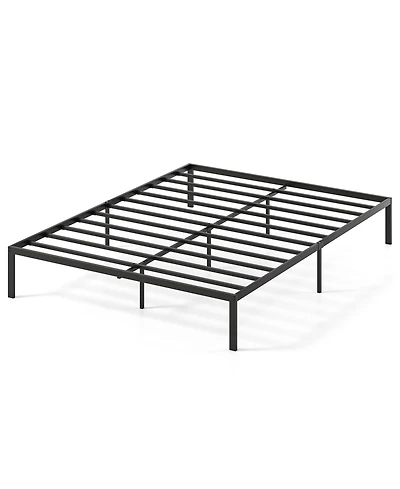 Sugift Queen Size Metal Bed Frame Heavy Duty Support Slats Mattress Foundation