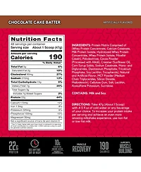 Bsn Syntha-6 Whey Protein Powder, Micellar Casein, Milk Protein Isolate Powder, Chocolate Cake Batter, 48 Servings