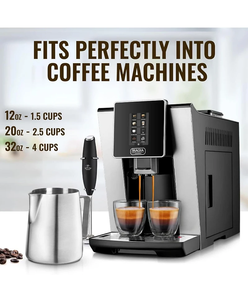 12oz Stainless Steel Milk Frothing Pitcher