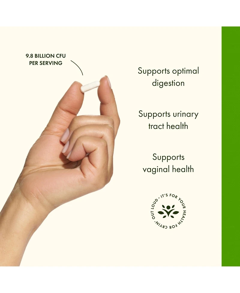 Swanson FemFlora Feminine Probiotic Supplement for Women Supports Oral, Gi and Vaginal Flora 9 Billion Cfu Per Capsule, 60 Capsules
