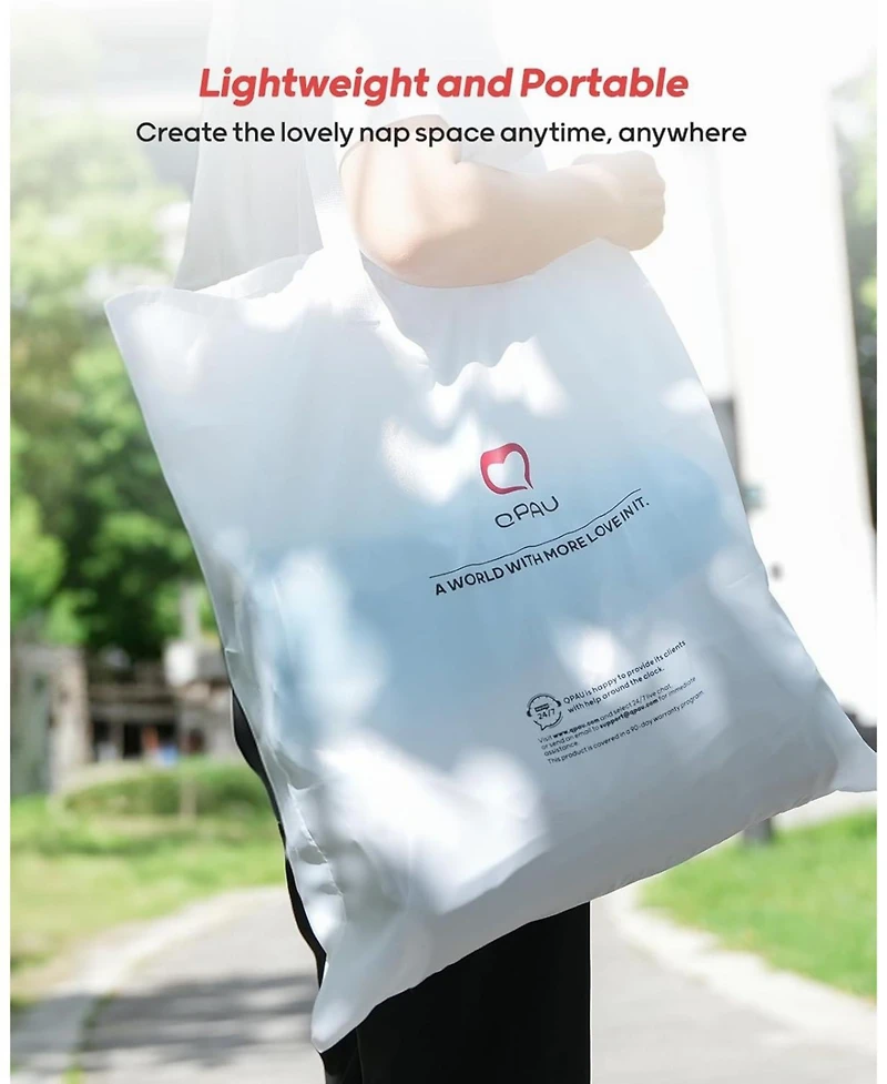 Qpau Inflatable Toddler Travel Bed with 3-Sided Safety Bumpers, Extra Large Kids Air Mattress, Includes Detachable Mattress, Portable