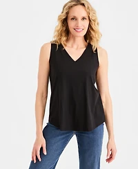 Style & Co Women's V-Neck Tank Top, Macy's Exclusive