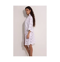 Gottex Beach Life Women's Coastal Lace Robe Cover-Up