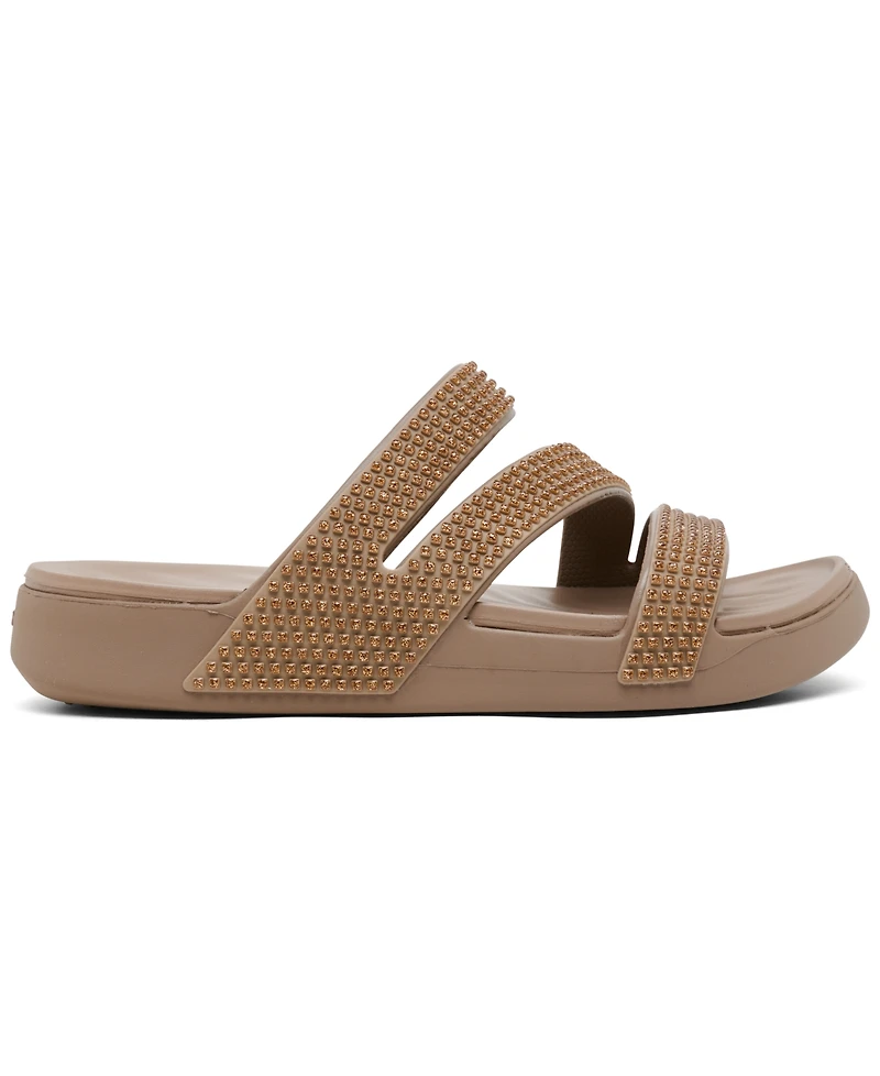 Crocs Women's Getaway Gems Strappy Sandals from Finish Line