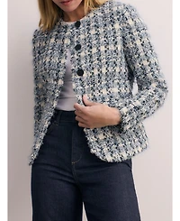 The Fold Women's Sunbury Tweed Jacket