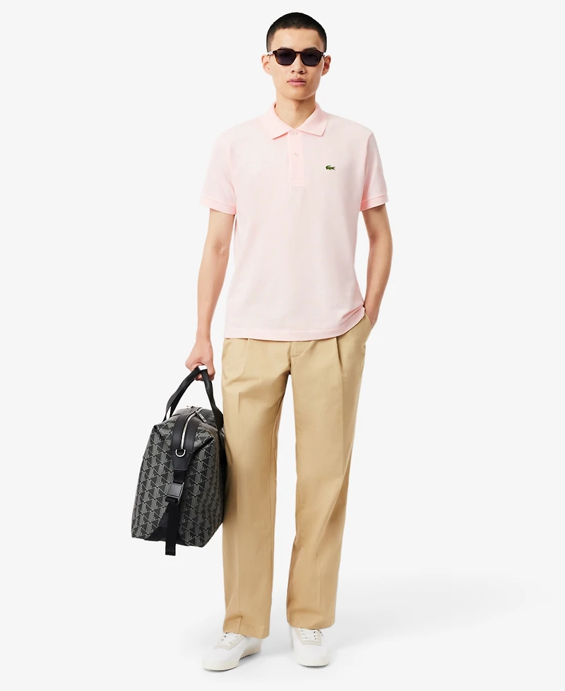 Lacoste Men's L.12.12 Classic-Fit Short-Sleeve Pique Polo Shirt
