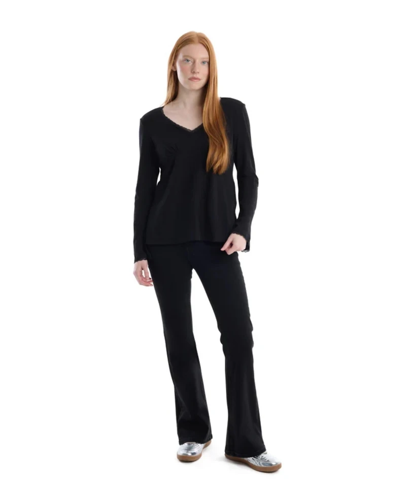 Wilt Women's Clothing V-Neck Long Sleeve Empire