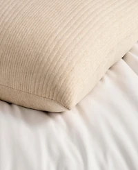 Dkny Pure Ribbed Jersey Decorative Pillow, 20"x20"