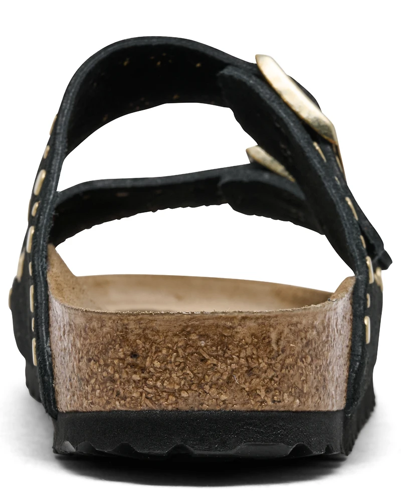 Birkenstock Women's Arizona Rivets Suede Leather Sandals from Finish Line