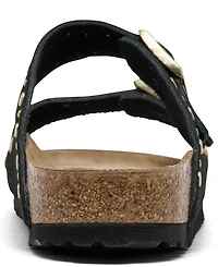 Birkenstock Women's Arizona Rivets Suede Leather Sandals from Finish Line