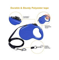 Cowin Retractable Dog Leash 16ft Pet Walking Leash with Anti-Slip Handle Hand Brake