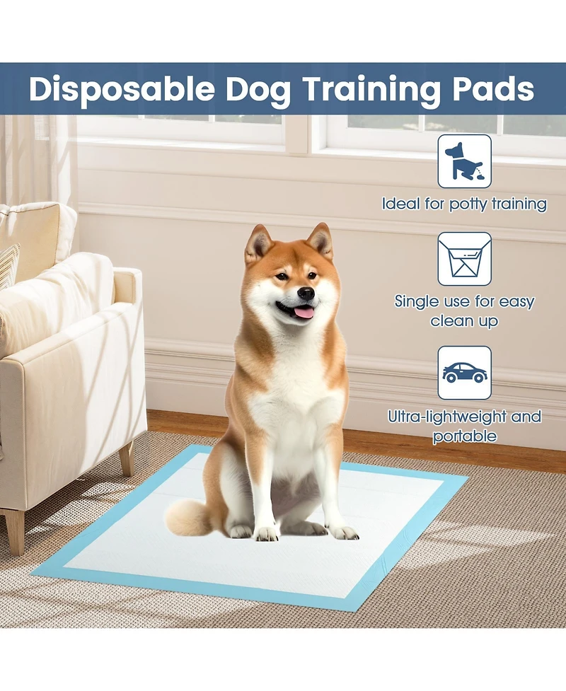 Cozito Puppy Pads 150 Count 30x30 in 6 Layer Leak Proof