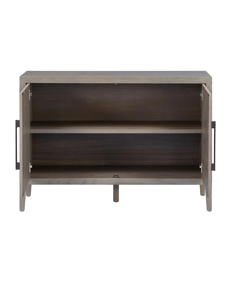Streamdale Furniture Farmhouse Sideboard with Pine Veneer, 2 Doors