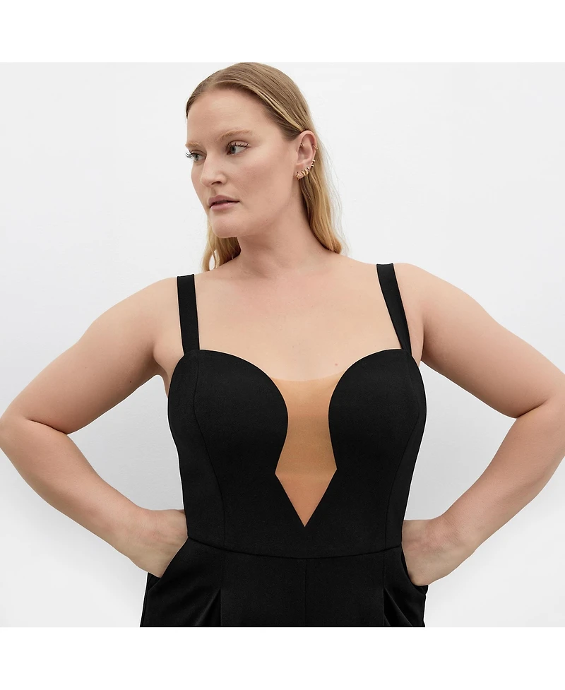 City Chic Women's Flaunt It Jumpsuit