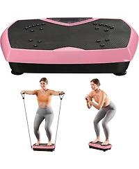 Lifepro Vibration Plate Exercise Machine with Magnetic Acupoints – Full Body Vibration Platform Lymphatic Drainage Massager