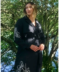 Estelle Women's Monet Embroidered Trench