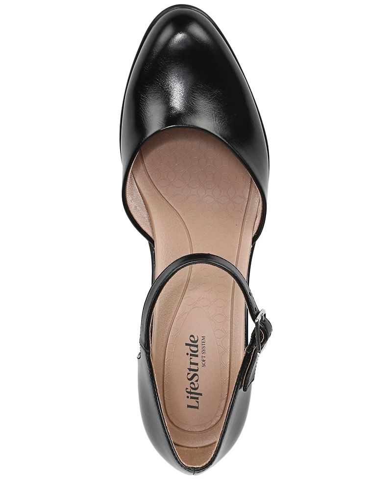 LifeStride Women's Effortless 2 Block Heel Pumps