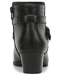 LifeStride Women's Oaklyn Zip Short Pointed Toe Booties