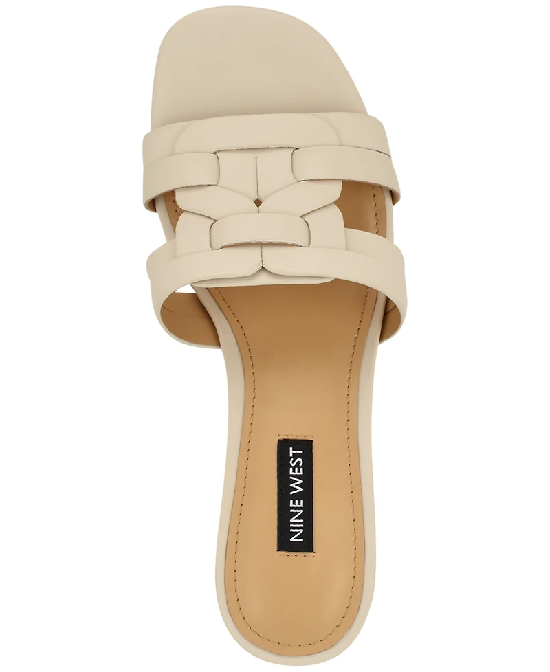 Nine West Women's Gennie Block Heel Dress Sandals