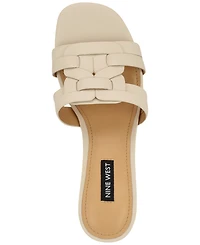 Nine West Women's Gennie Block Heel Dress Sandals