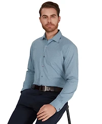 Alfani Men's Diamond Spot Slim-Fit Shirt, Macy's Exclusive
