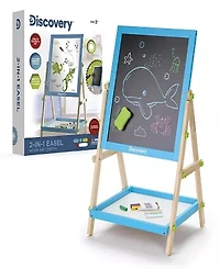 Discovery Kids 2-In-1 Easel Wood Art Center