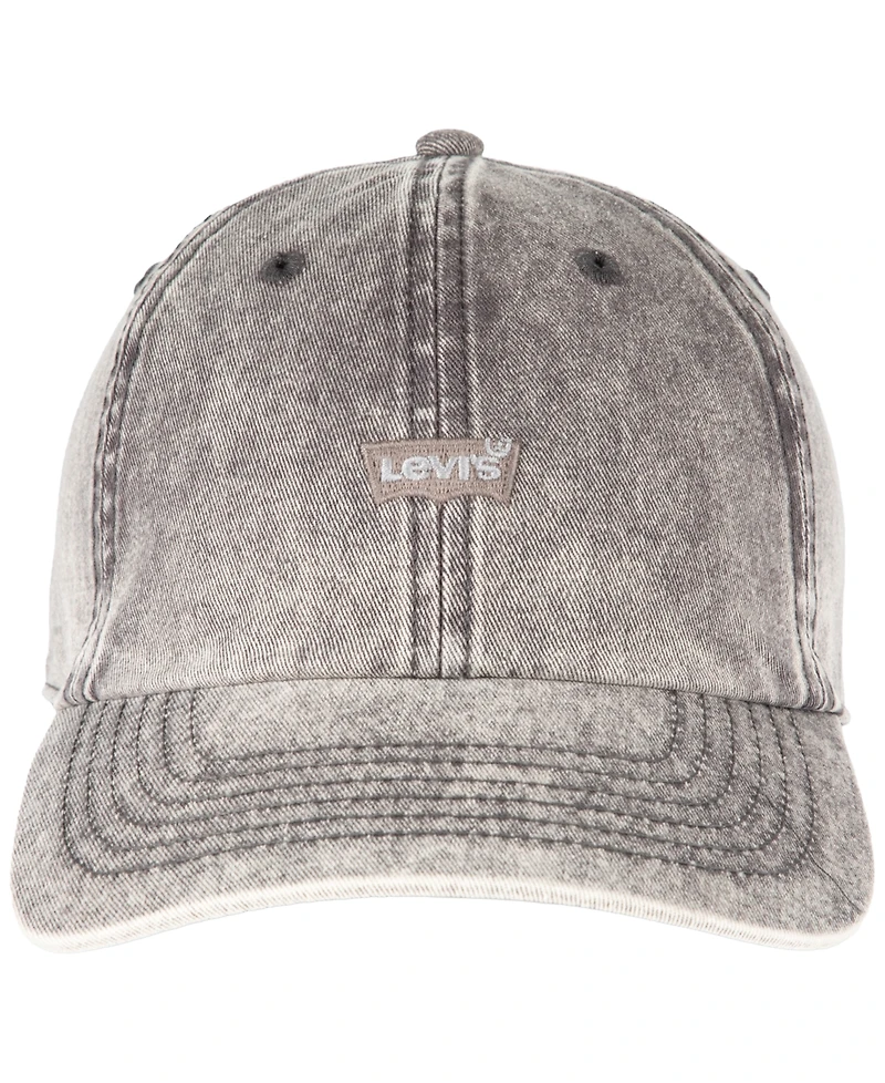 Levi's Men's Snow Washed Batwing Logo Baseball Hat