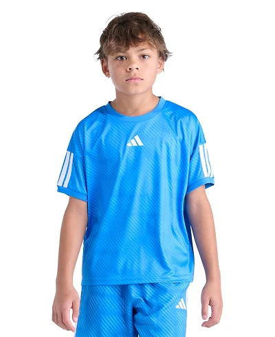 adidas Boys' 8-20 World Soccer Short-Sleeve T-Shirt
