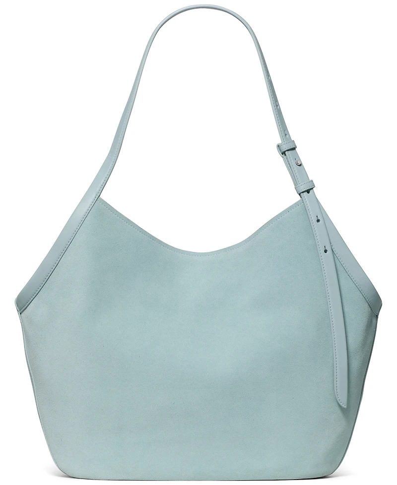 kate spade new york Deco Large Suede Tulip Tote Bag