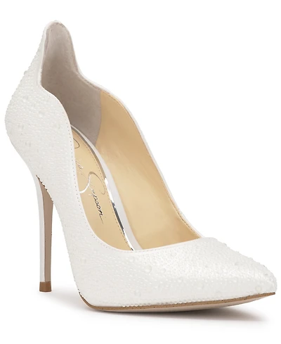 Jessica Simpson Women's Wayva Scalloped Heel Stiletto Pumps