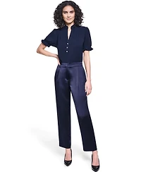 Karl Lagerfeld Paris Women's Mid-Rise Pants