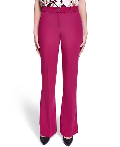 Karl Lagerfeld Paris Women's Mid-Rise Pants