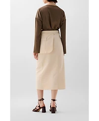 Scalpers Women's Denim Pocket Skirt