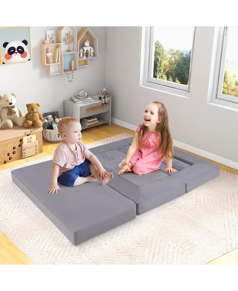 Gouun 9-Piece Foam Climb and Crawl Playset for Toddlers