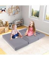 Gouun 9-Piece Foam Climb and Crawl Playset for Toddlers