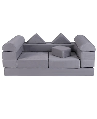 Gouun 9-Piece Foam Climb and Crawl Playset for Toddlers