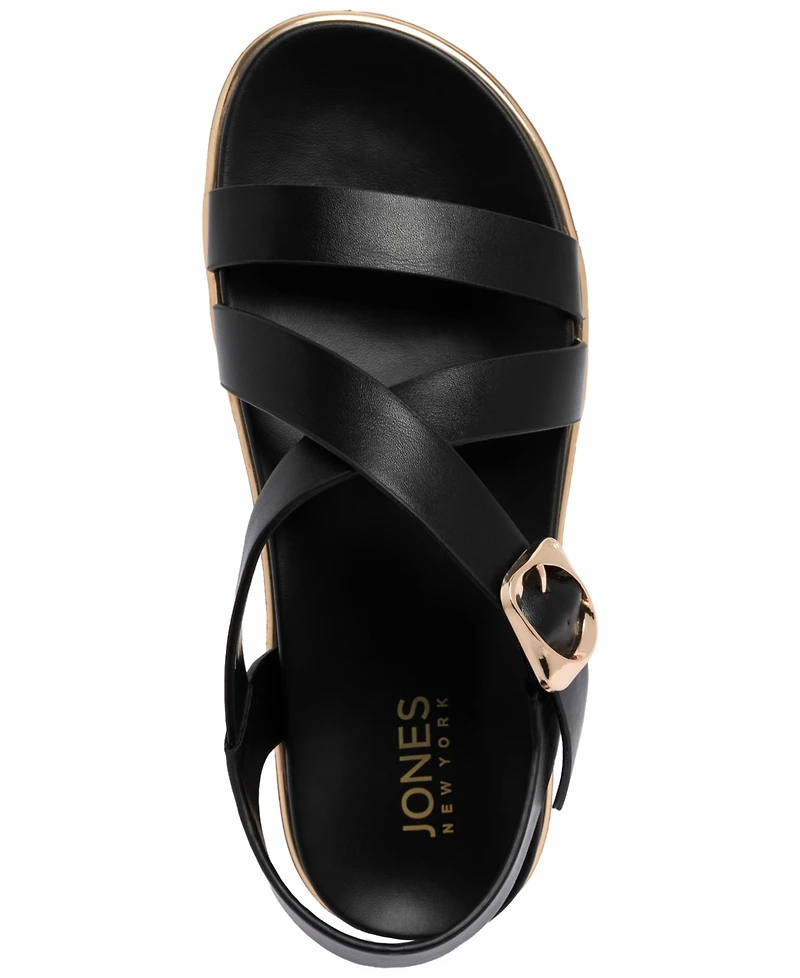 Jones New York Women's Neera Open Toe Footbed Sandals