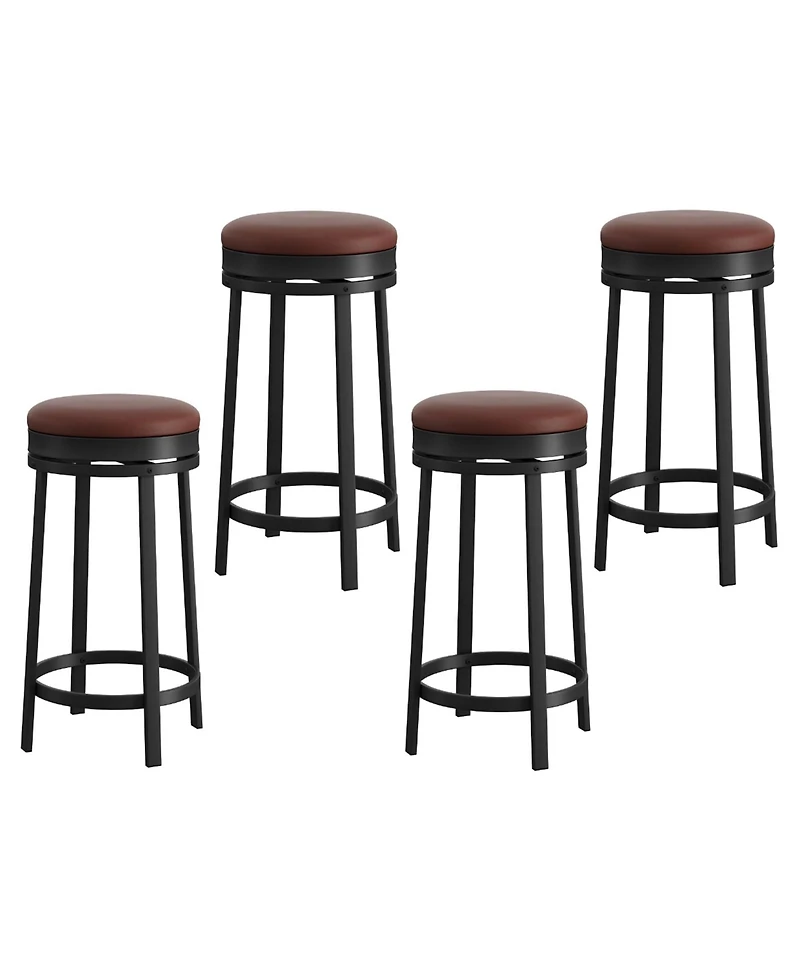 gaomon Swivel Bar Stools Set of 4