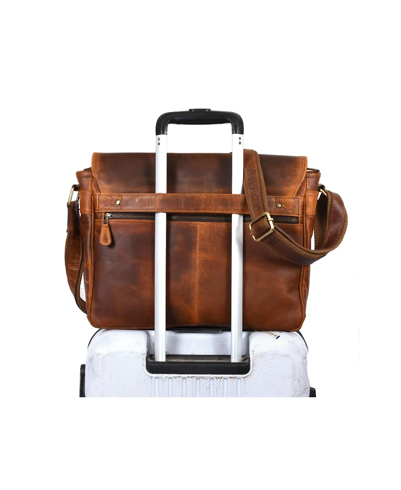 Aaron Leather Goods Messenger Bag