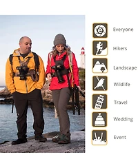 Cotton Carrier G3 Harness System for Dslr Camera with Long Lens