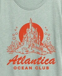 Hybrid Apparel Plus Disney Princess Atlantica Ocean Club Short-Sleeve Graphic T-Shirt