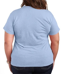 Hybrid Apparel Plus Instant Message Land of the Free Short-Sleeve Graphic T-Shirt