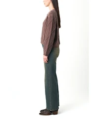 Velez Women's Diamond Pattern Knitted Cardigan