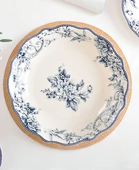 222 Fifth Adelaide Blue Pasta Serving Bowl, 12.6"