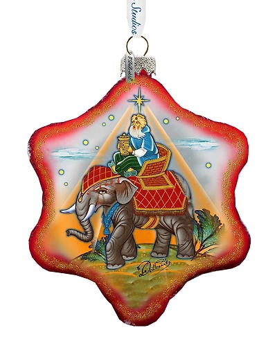 G.DeBrekht Miracle Nativity Snowflake Ornament